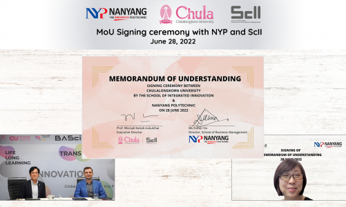 ScII Signs Partnership with Nanyang Polytechnic for Student and Faculty Exchange