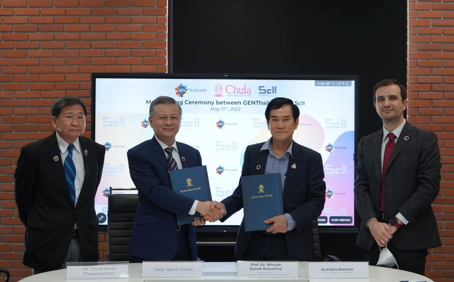 ScII and GEN Thailand Sign Partnership Agreement for Joint Initiatives and Collaboration